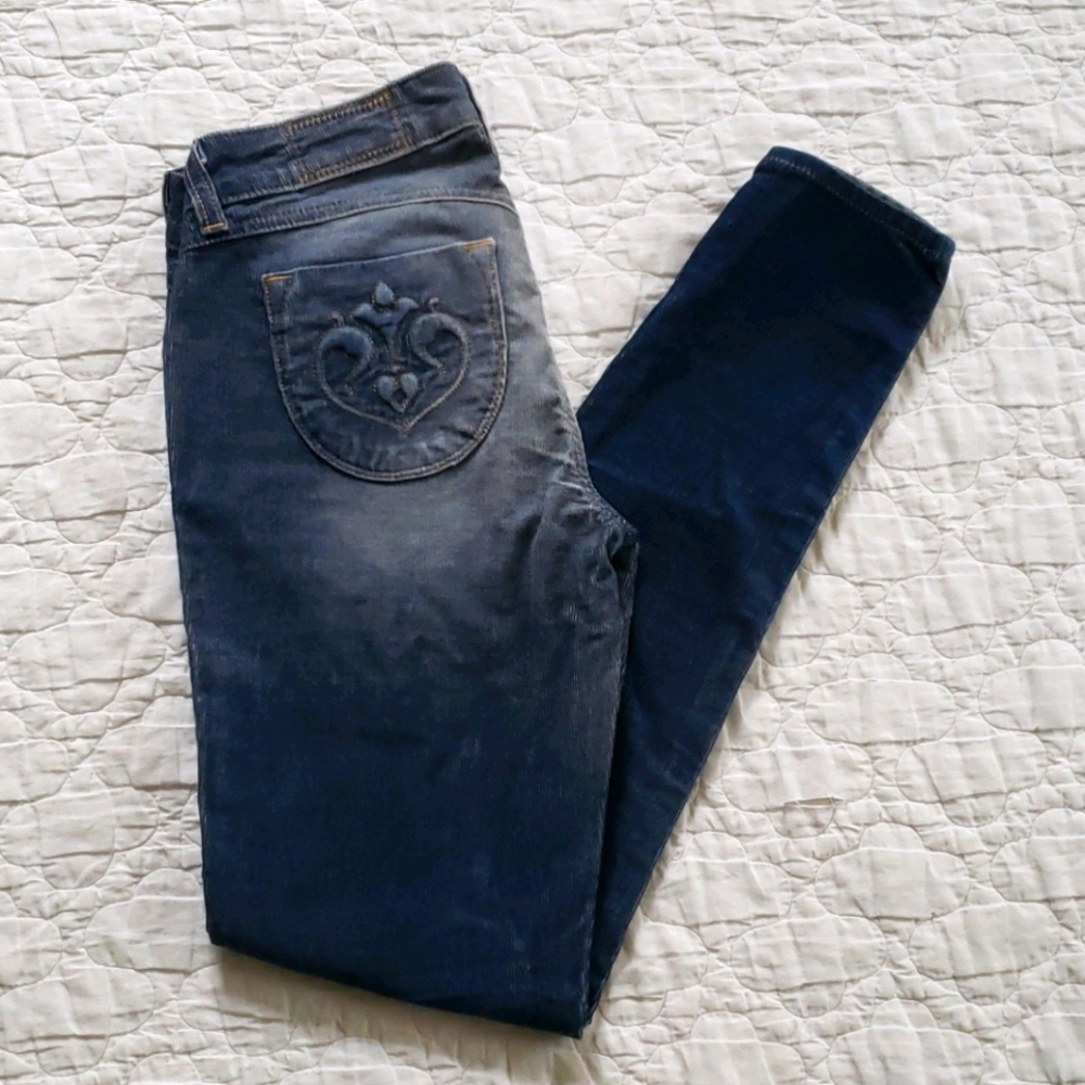 SIWY Skinny Corduroy Jeans, Sz 25